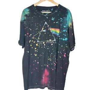 Pink Floyd Dark Side Of The Moon Prism Splatter T-Shirt